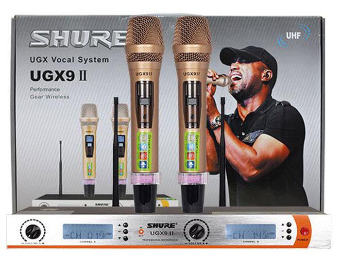 Micro không dây shure ugx9 ii