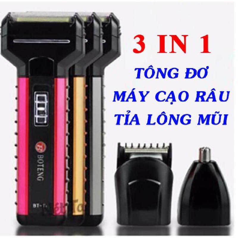 TÔNG ĐƠ CẮT TÓC KIÊM MÁY CẠO RÂU BOTENG 3 CHỨC NĂNG CAO CẤP