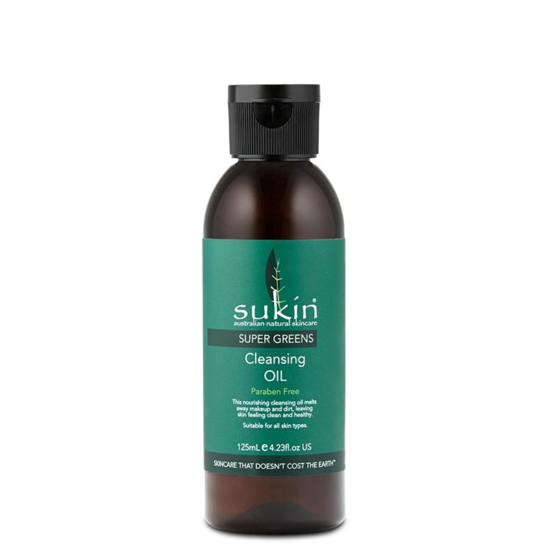 Dầu tẩy trang Sukin Super Greens Cleansing Oil 125ml nhập khẩu