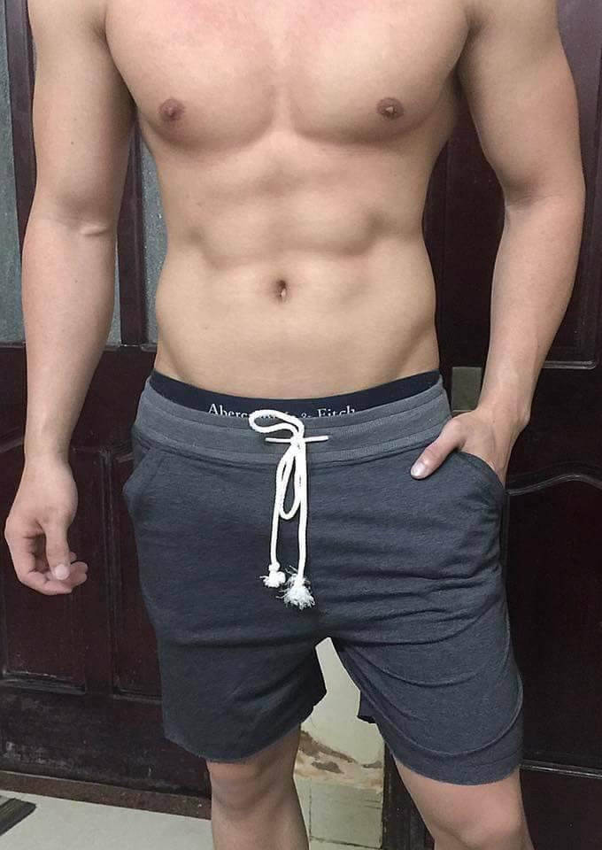 Quần đùi dân gym