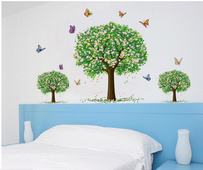Decal dán tường 3 cây - ay894-69