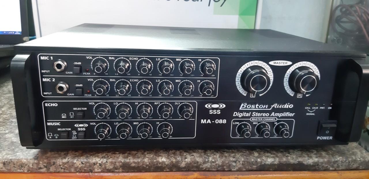Amply Karaoke Bluetooth Boston Audio MA -088 (Đen)