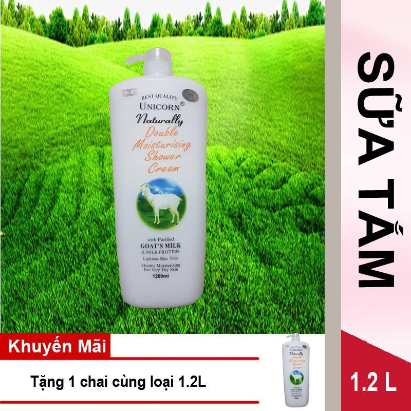 Mua 1 Sữa tắm Unicorn Naturally 1.2L tặng 1 chai cùng loại