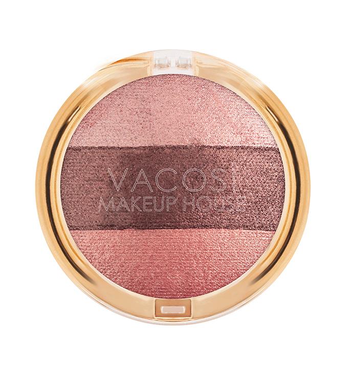 Phấn mắt phối 3 màu Vacosi Eyeshadow 5g No.04