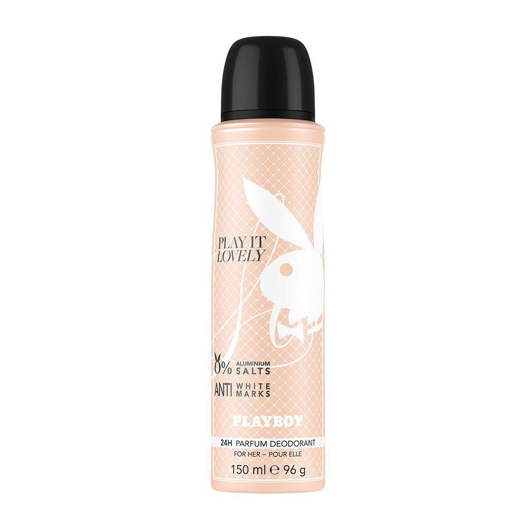 Xịt khử mùi nữ playboy play it lovely mẫu mới 150ml của mỹ