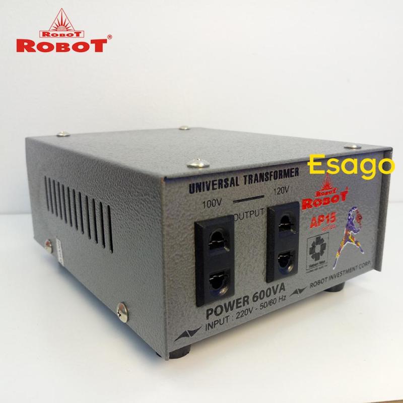 Biến thế đổi điện Robot từ 220V xuống 100V-120V công suất 600VA UT1P600AP15