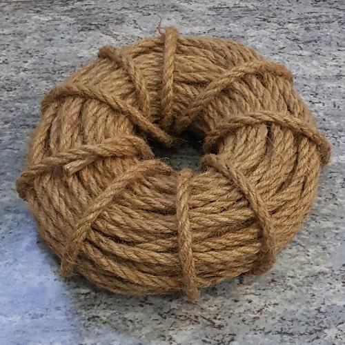 Dây Thừng Dây Gai Trang Trí Mang Nét Thô Sơ Mộc Mạc, Cuộn Dài 30m Size 6 Ly, Làm Đồ Thủ Công, Trang Trí Nội Thất