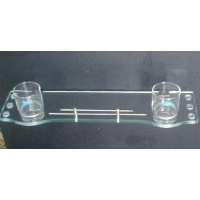 Kệ kính đa năng kibath inox 304 tt-304d