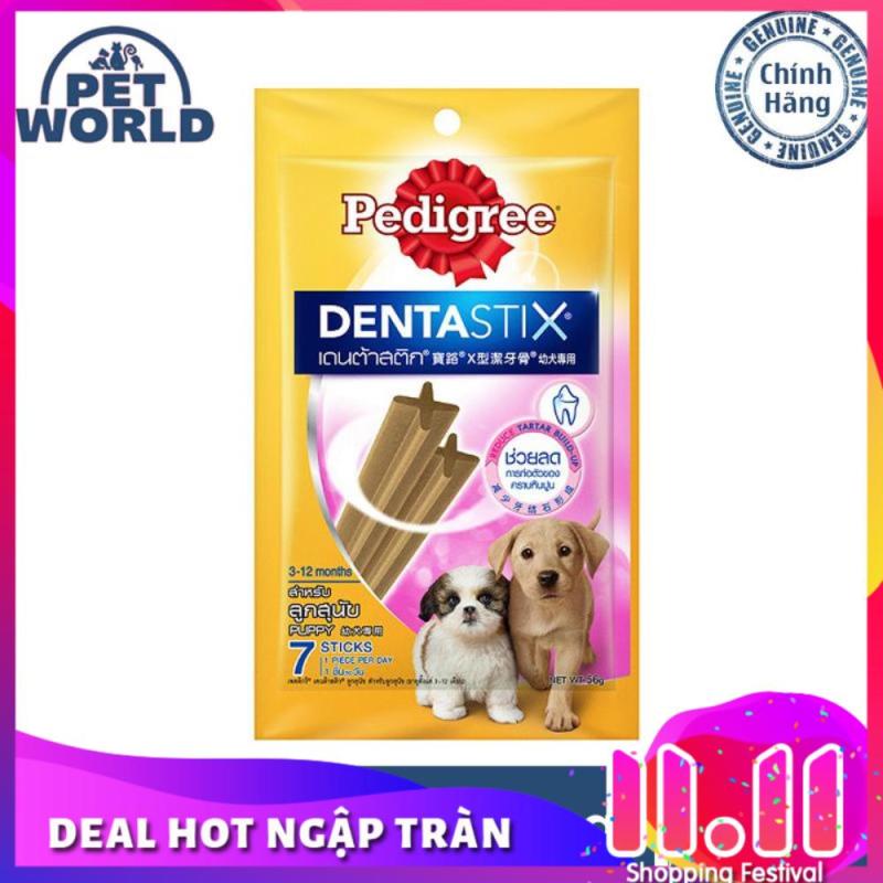 Bánh Xương Chăm Sóc Răng Dành Cho Chó Nhỏ Pedigree Dentastix 56g