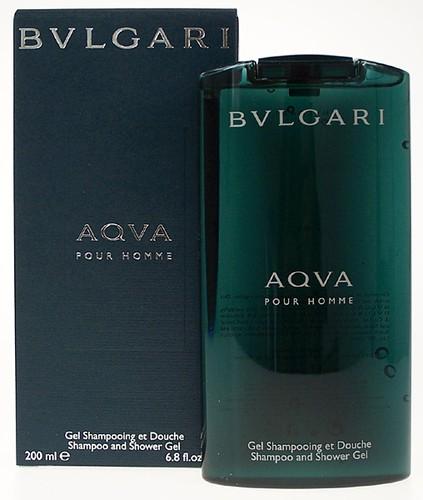 Gel Tắm Gội Bvlgari Aqva Pour Homme Shampoo & Shower Gel - 200ml
