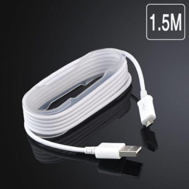 Cáp sạc 1.5m Micro USB cho Samsung Galaxy Note 5 - Cáp Xuất Nhật
