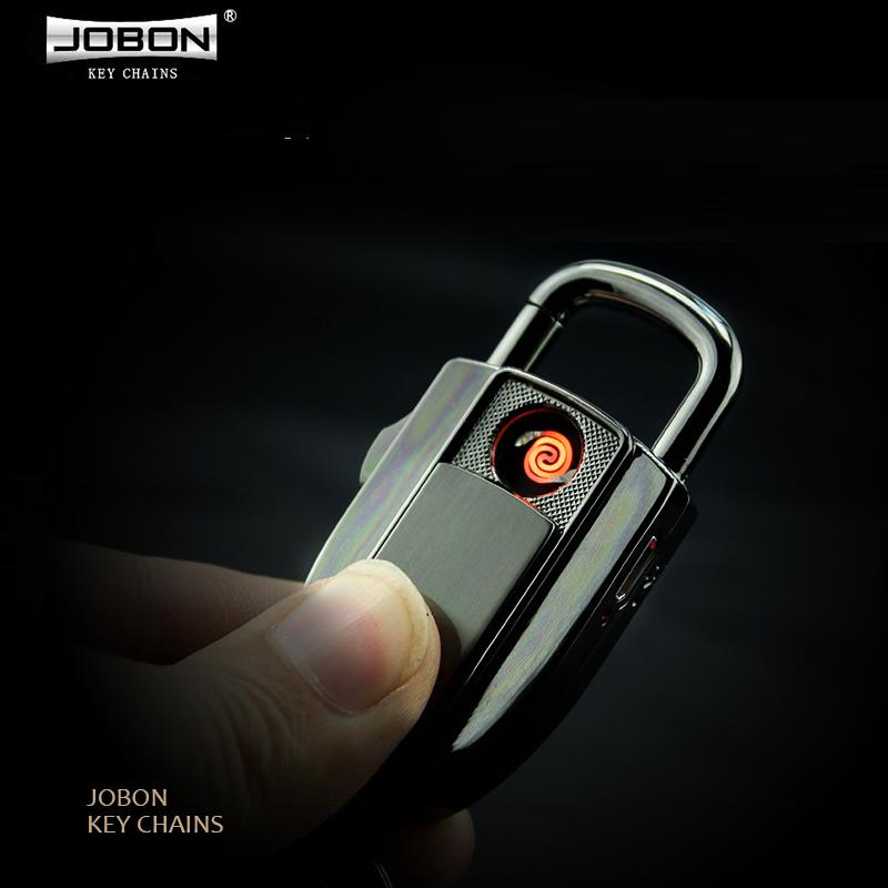Bật lửa hồng ngoại cao cấp tích hợp móc khóa ô tô Jobon ZB8755