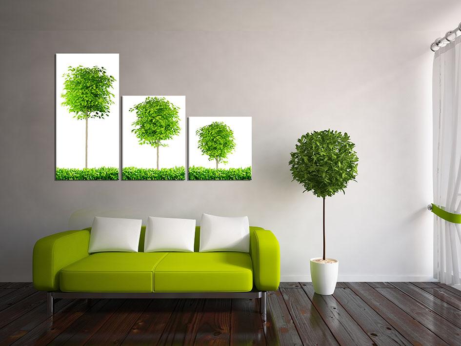 Bộ 3 tranh treo tường Saigonposter D299A Sức Sống