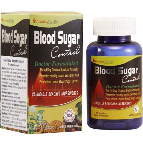 Blood Sugar Control Mỹ ổn định đường huyết hộp 60 viên
