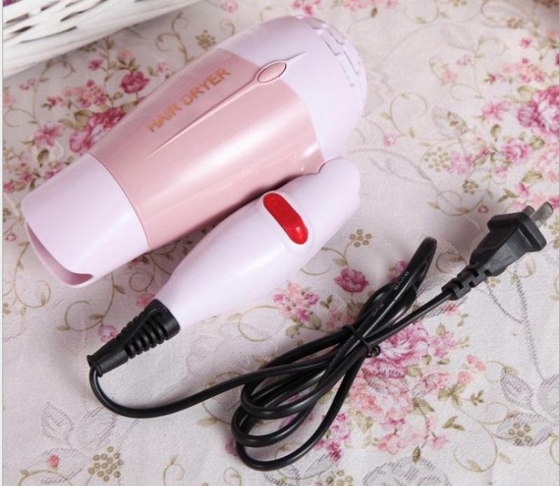 Máy sấy tóc gấp gọn Hair Dryer TP02 800W (Hồng)