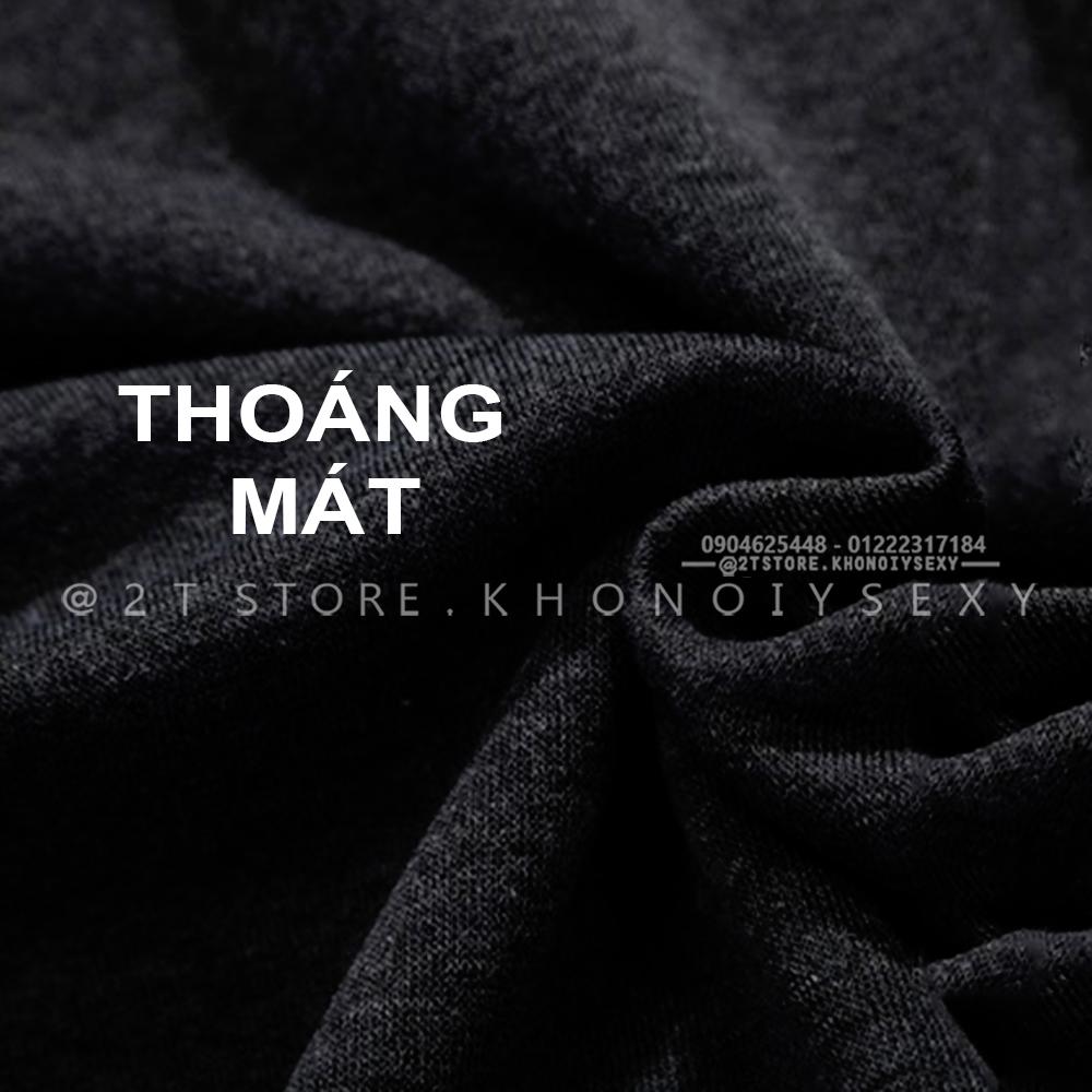 2T STORE ÁO KHOÁC HOODIE NỈ CÓ NÓN TRƠN MÀU ĐEN 2TAKN08001-7.jpg