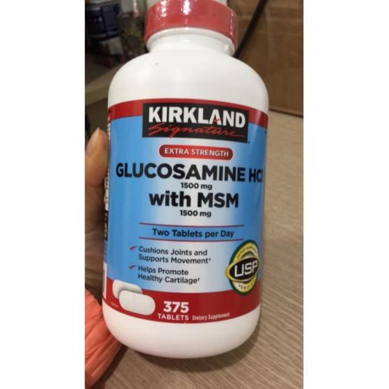 Viên uống bổ khớp Glucosamin Kirkland Signature 375 viên