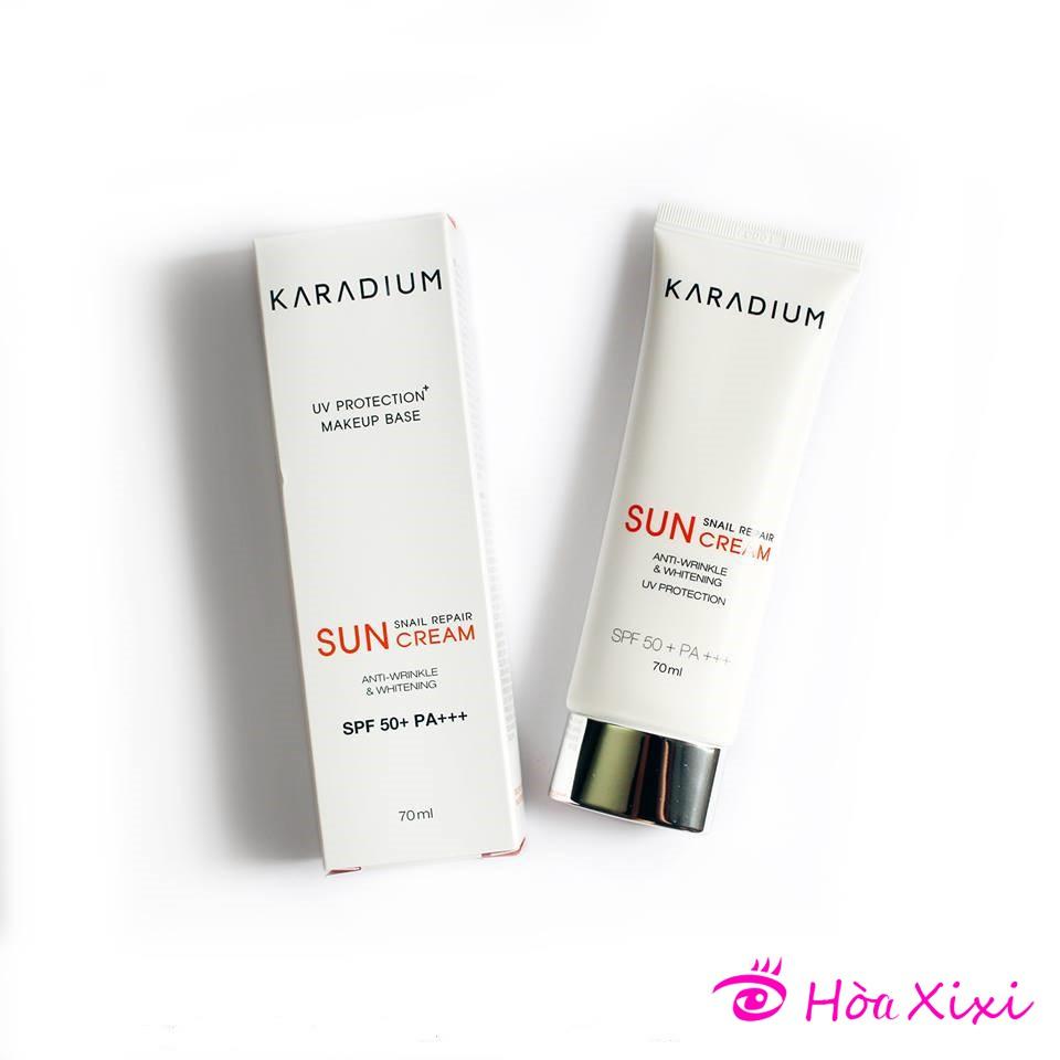 Kem chống nắng Karadium Sun Snail Repair Cream 70ml