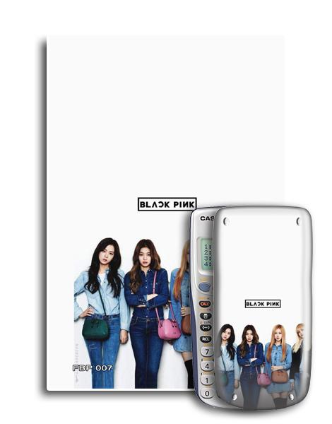 Decal trang trí máy tính Casio/Vinacal Nhóm BlackPink 007
