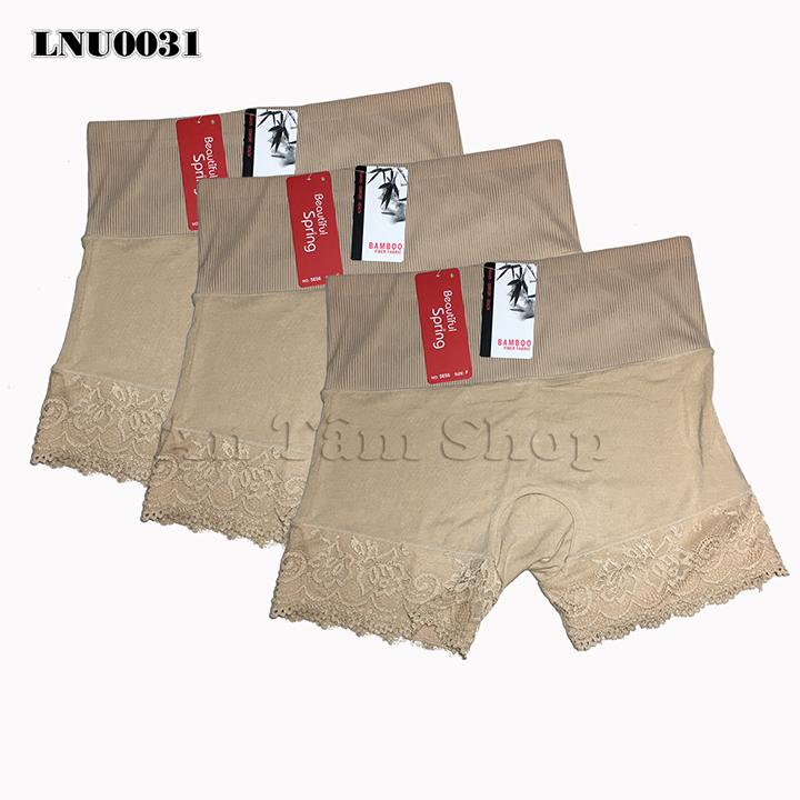 [HCM]Combo 03 quần lót mặc trong váy BAMBOO 5656 loại 1
