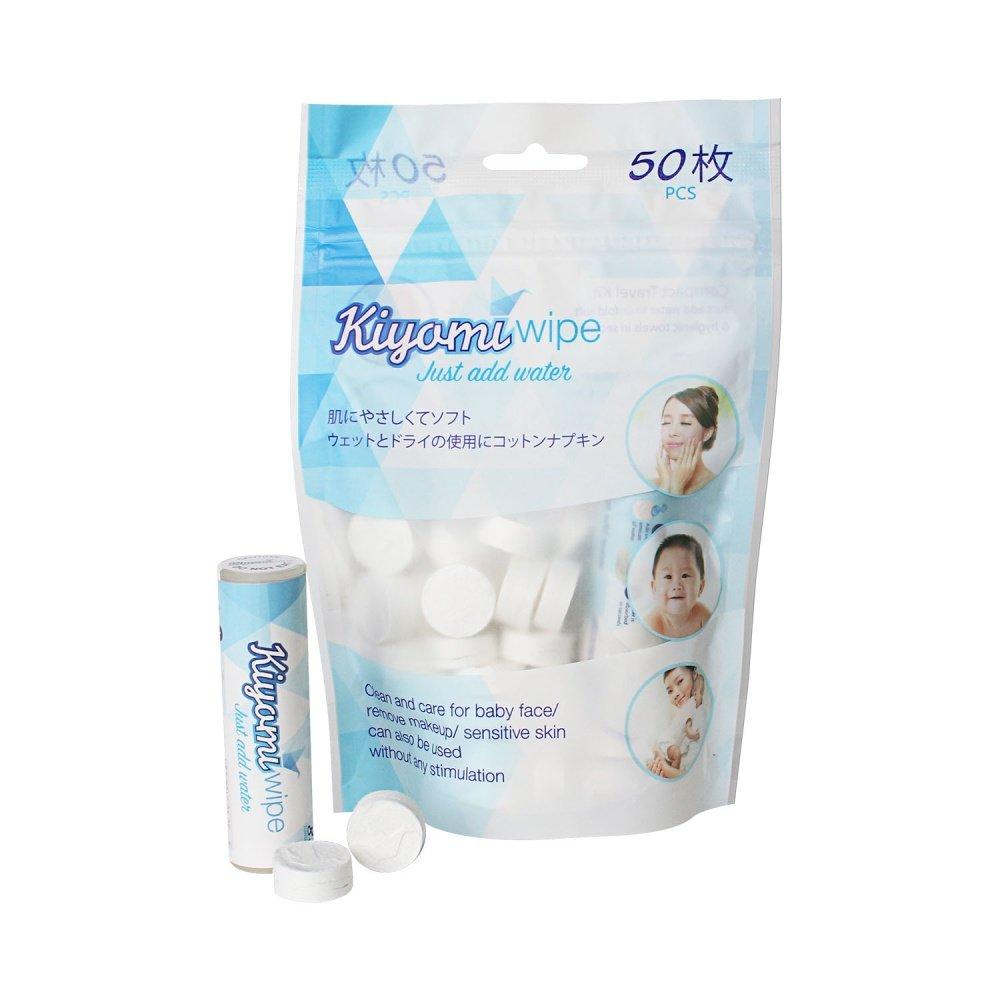 Túi khăn nén đa năng Kiyomi Nhật Bản 50 Viên