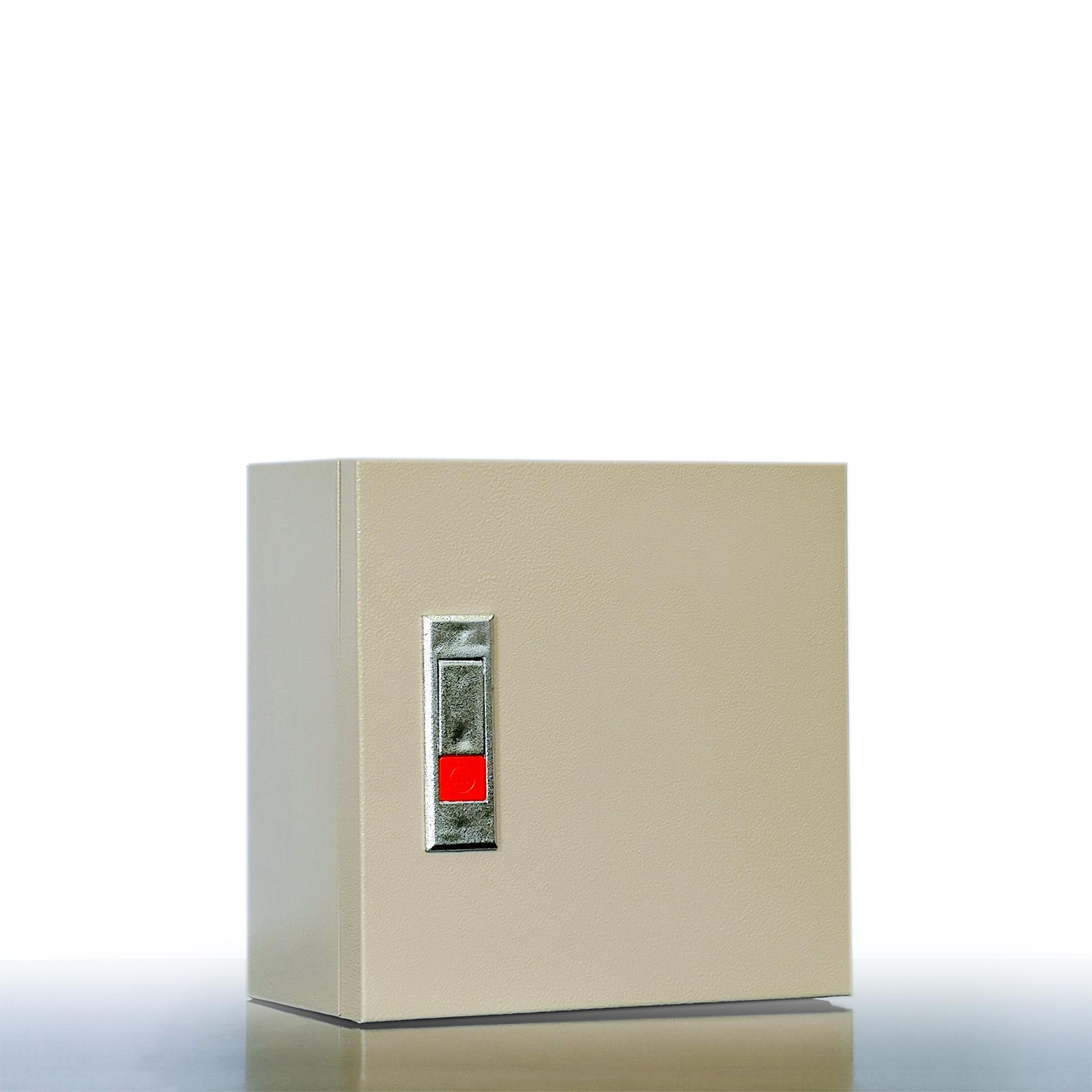 [HCM]VỎ TỦ ĐIỆN SẮT - MÀU KEM (25x25x15 cm)