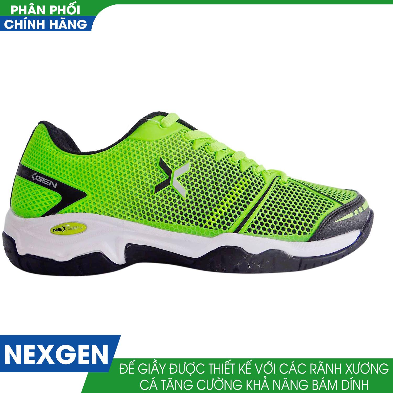Giày Tennis Động Lực Nexgen 16187 (Xanh Neon)