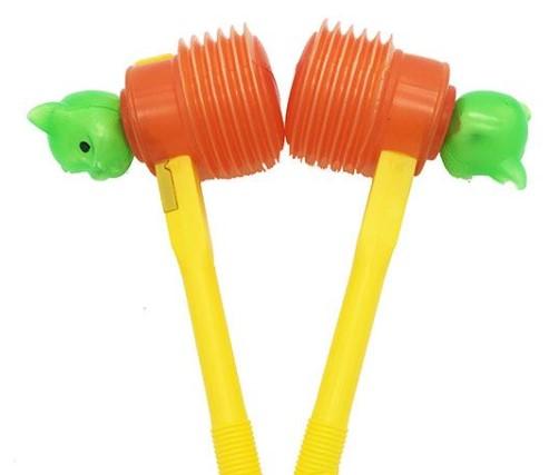 Bộ đồ chơi 2 búa đập hình con mèo bằng nhựa