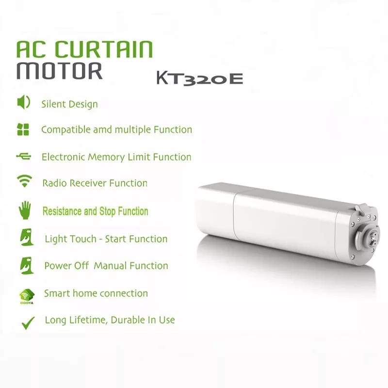 Rèm tự động motor kt320e 75w + điều khiển
