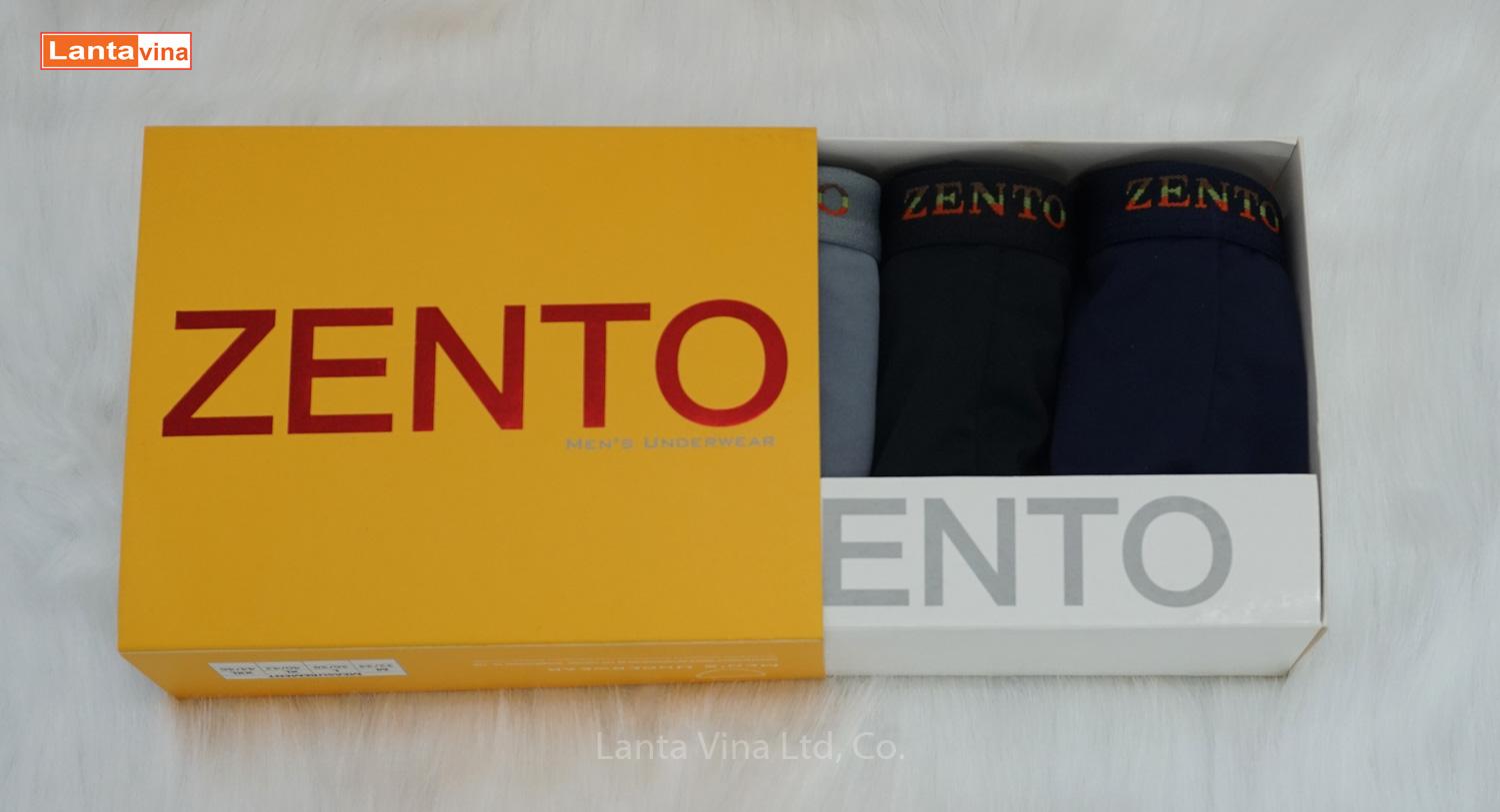 Combo 3 quần lót nam cao cấp Zento
