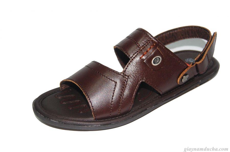 [HCM]Sandal dép nam da bò thật. Bảo hành 12 tháng. MS: SD 08.