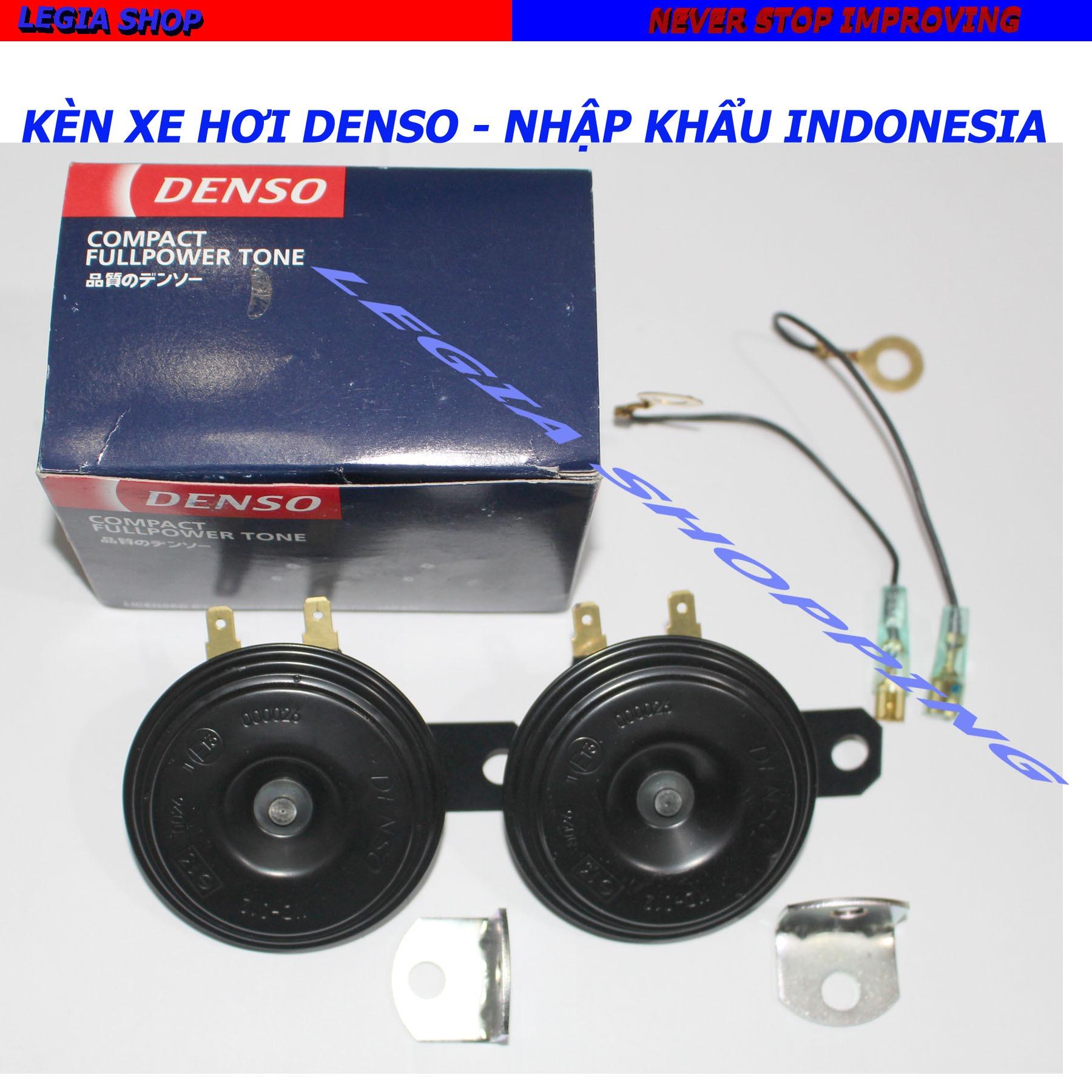 2 CÁI KÈN XE MÁY - CÒI XE MÁY TOYOTA DENSO - NHẬP KHẨU TỪ INDONESIA