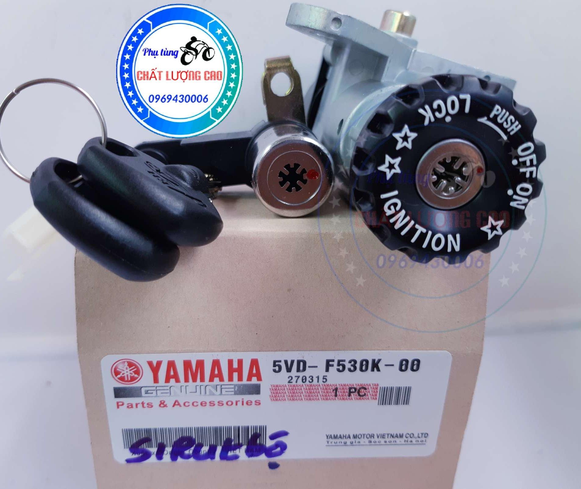 Khóa bộ chống trộm 8 cạnh xe sirus zin Thailand