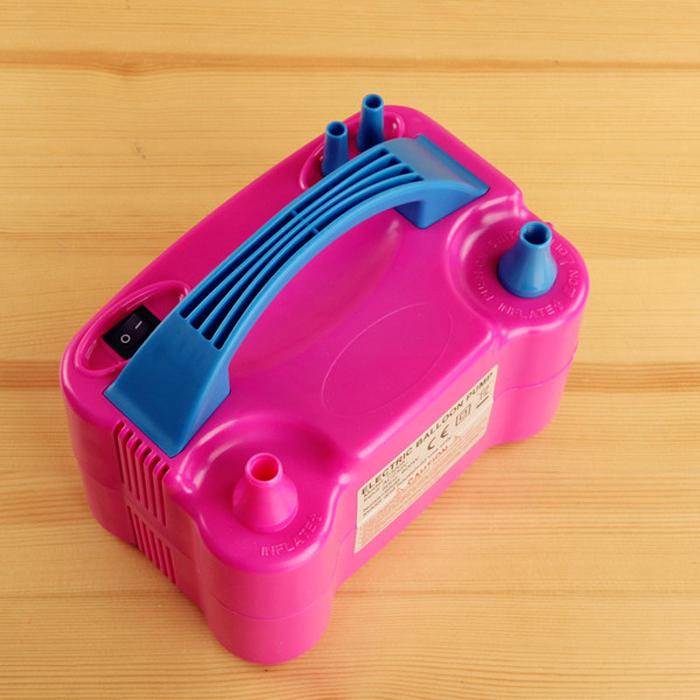 Máy Bơm bong bóng 2 Vòi Công suất 600W Sử dụng nguồn điện 220V Thiết kế nhỏ gọn Dễ sử dụng