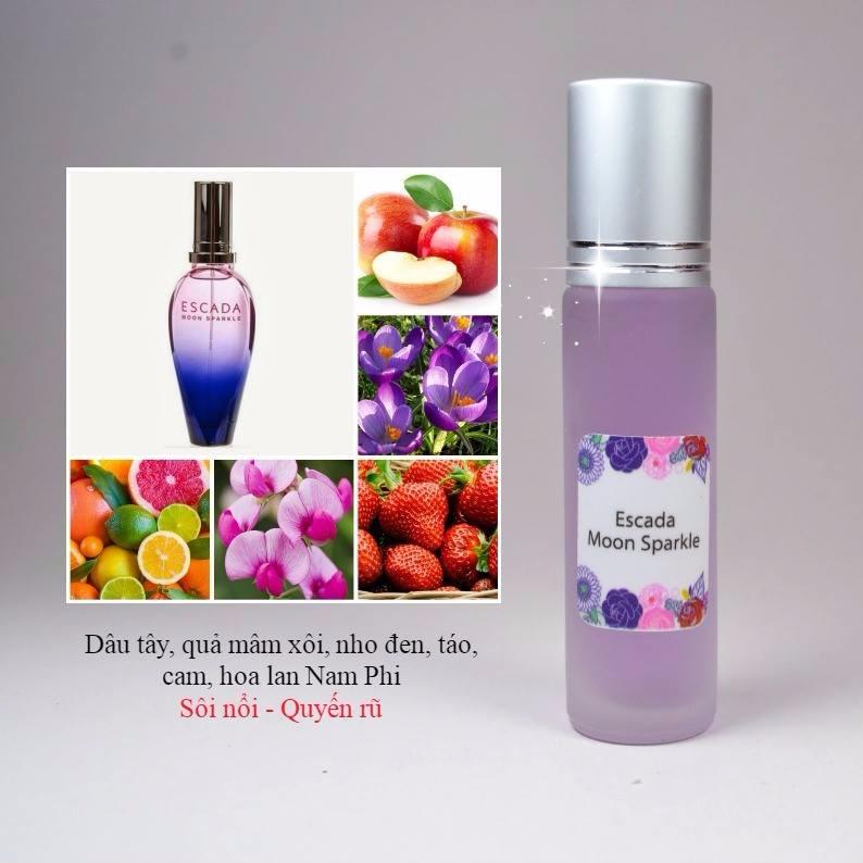 [HCM]Tinh Dầu Nước Hoa Pháp Moon Sparkle By Escada - ES02W