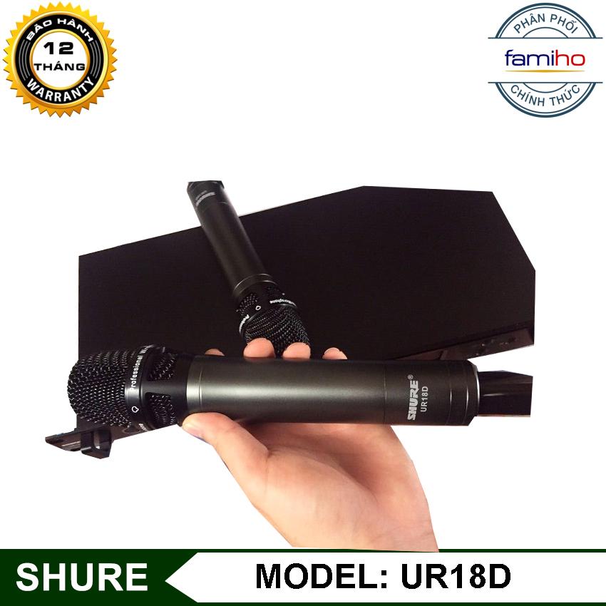 Micro không dây shure ur18d