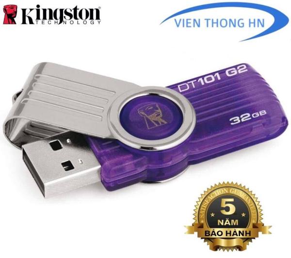 USB 2.0 Kingston 32GB DT101 G2 - CÓ NTFS - BH 5 NĂM 1 ĐỔI 1