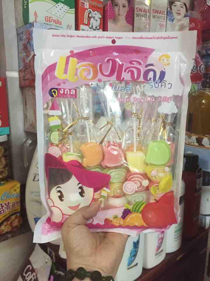 Kẹo dẻo xiên que thailan