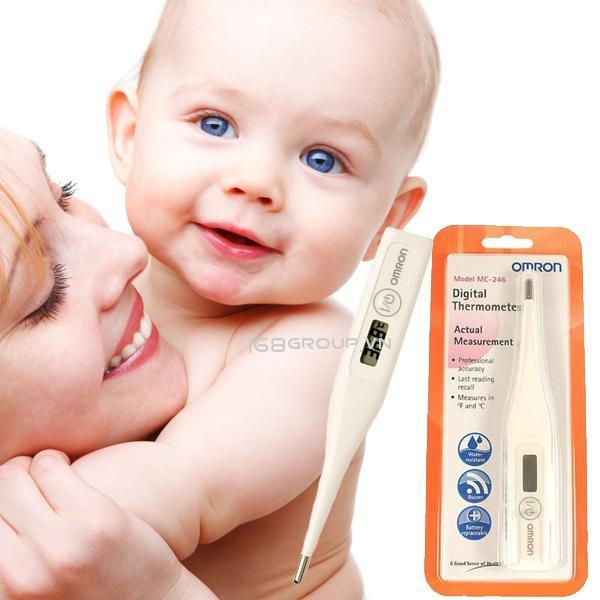 Nhiệt kế điện tử kẹp nách omron MC-246