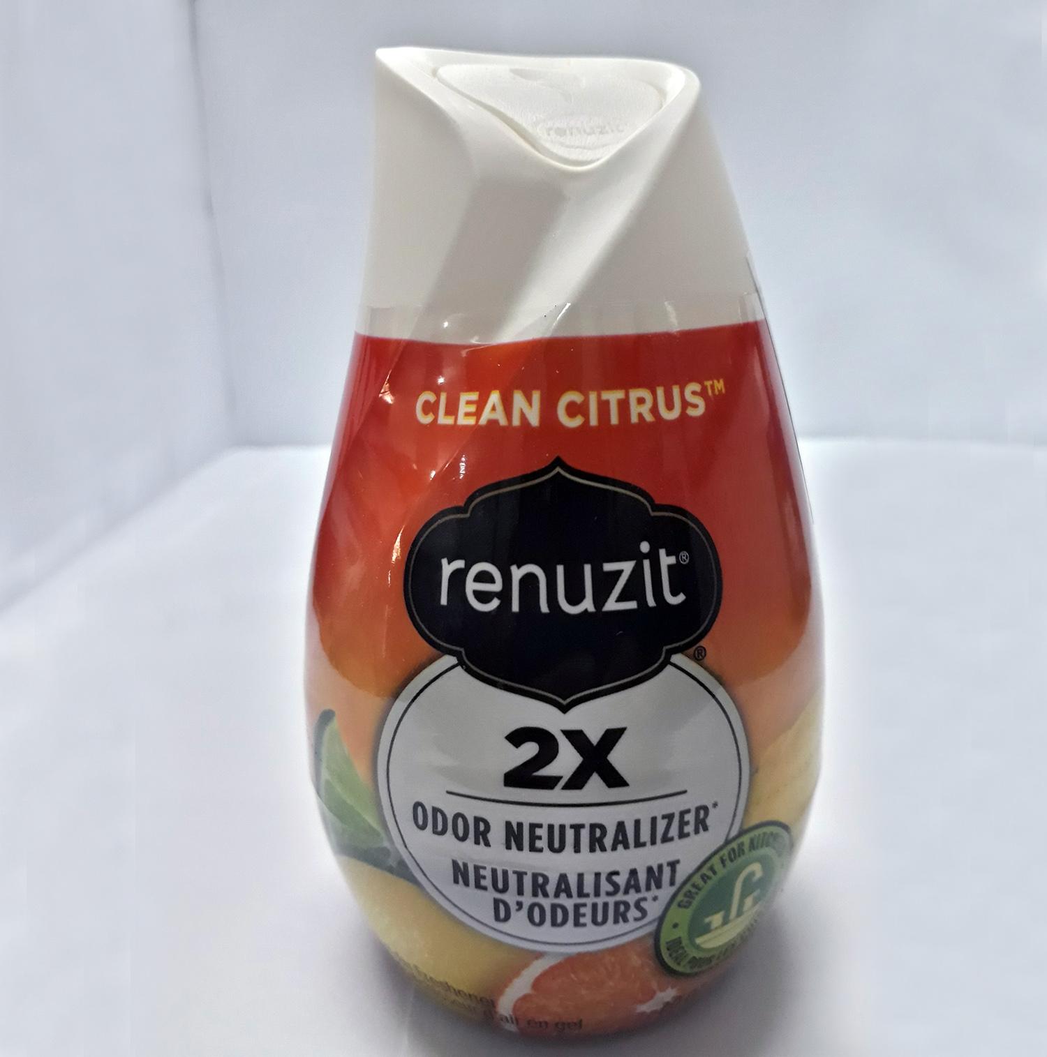 Sáp thơm phòng Renuzit Clean Citrus 198g
