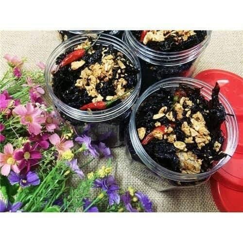 COMBO 2 hủ Rong biển cháy tỏi ăn là ghiền sỉ, dạo, ăn vặt, ăn liền, combo, nhà làm, mứt, tết, hot, rong nho, heo, bò, gà, tôm, cá, cua, mực, bạch tuộc