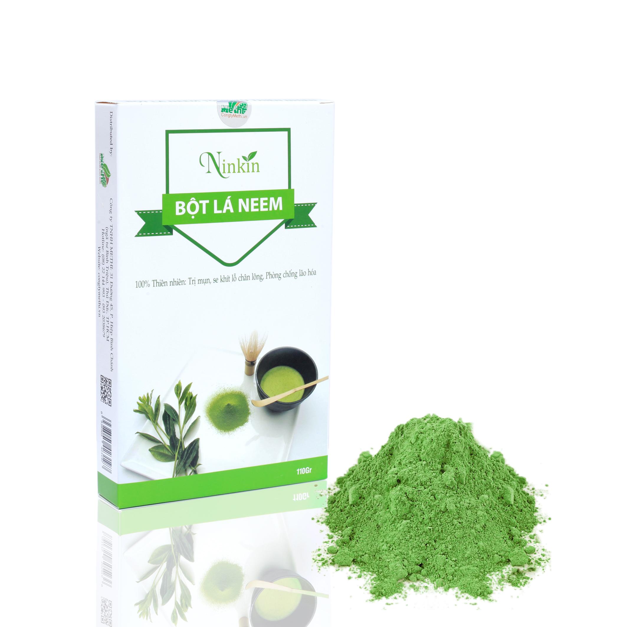 bột lá neem có rất nhiều công dụng tốt cho sắc đẹp, giúp trị mụn, sáng da, dưỡng ẩm cho làn da