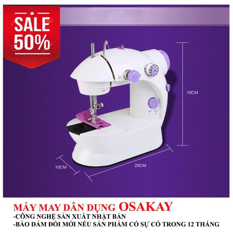 mua may khau mini, máy may OSAKAY -Z342, thiết bị thiết yếu của những người phụ nữ trong gia đình, sản xuất trên dây truyền Nhật Bản, bảo hành 6 Tháng bởi Kinh Bắc 86