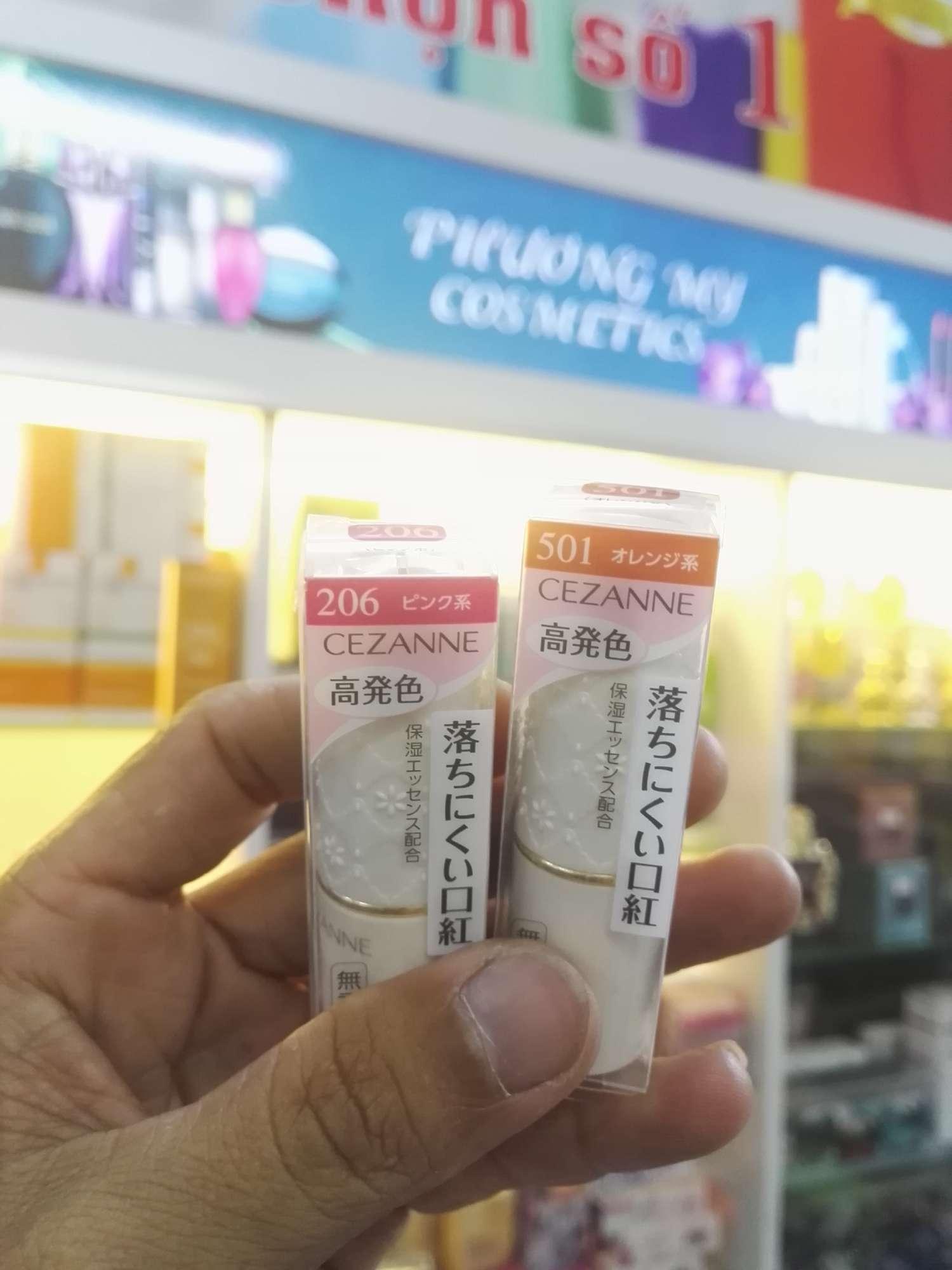Son thỏi cezanne xách tay nhật bản 2 màu đẹp nhất 206 và 501