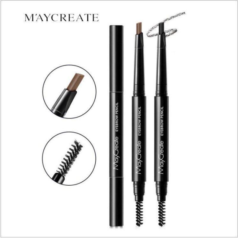 Bút chì lông mày MAYCREATE 2 trong 1 giá rẻ