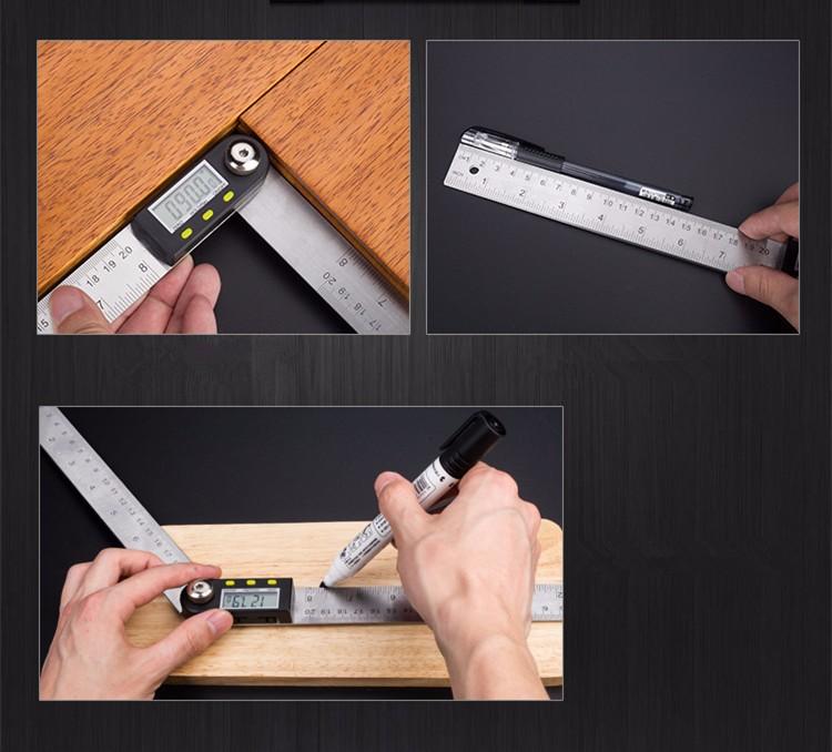 Thước kẹp điện tử  đo góc vuông , thước đo điện tử, thước điện tử,