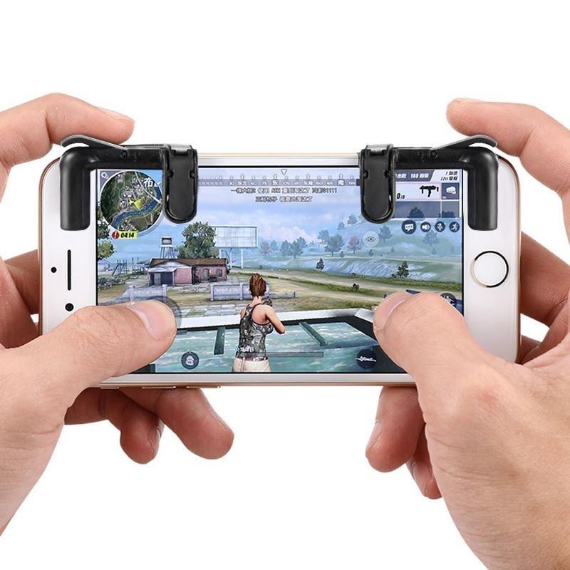 >> BÁO GIÁ BỘ 2 NÚT S4 HỖ TRỢ GAME PUBG ROS MOBILE | Shopee Lazada Sendo Tiki mới nhất 156 Bộ 2 Nút Bấm Chơi Game PUBG Dòng C9 Hỗ Trợ Chơi Pubg Mobile, Ros Mobile, Ipad - Thế hệ F3 (Nút cơ)