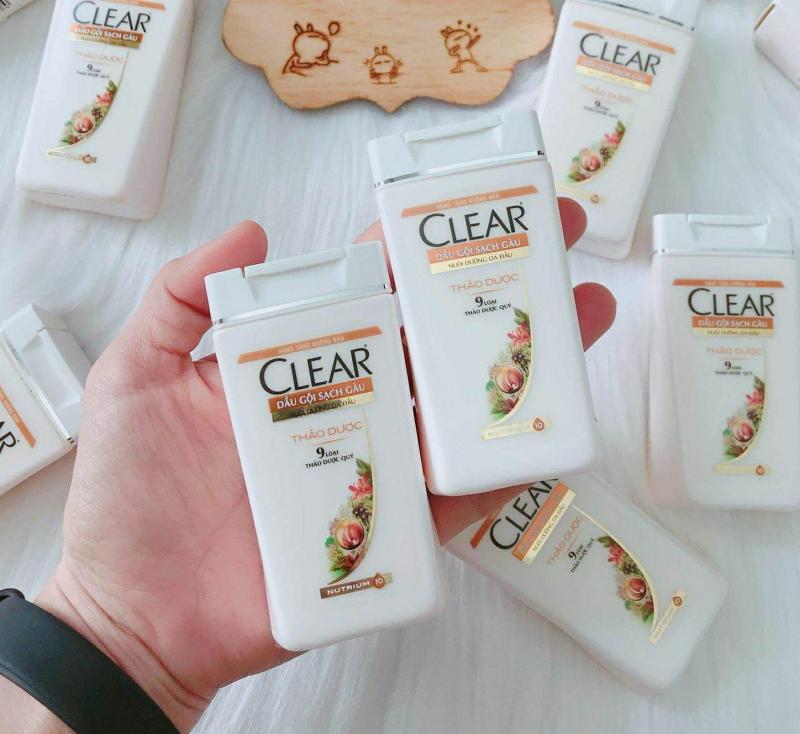 Combo 3 Dầu gội clear thảo dược 50g
