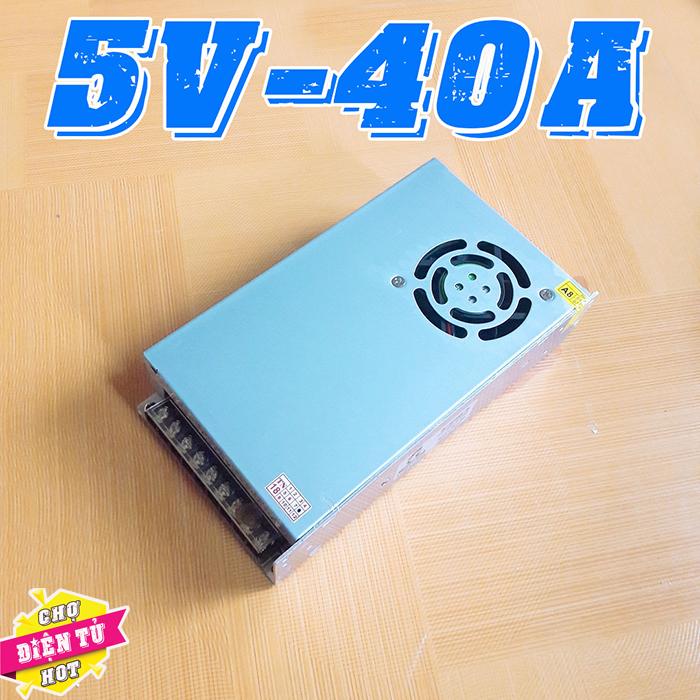 Nguồn tổ ong 5v 40a - nguồn tổng led quảng cáo , camera