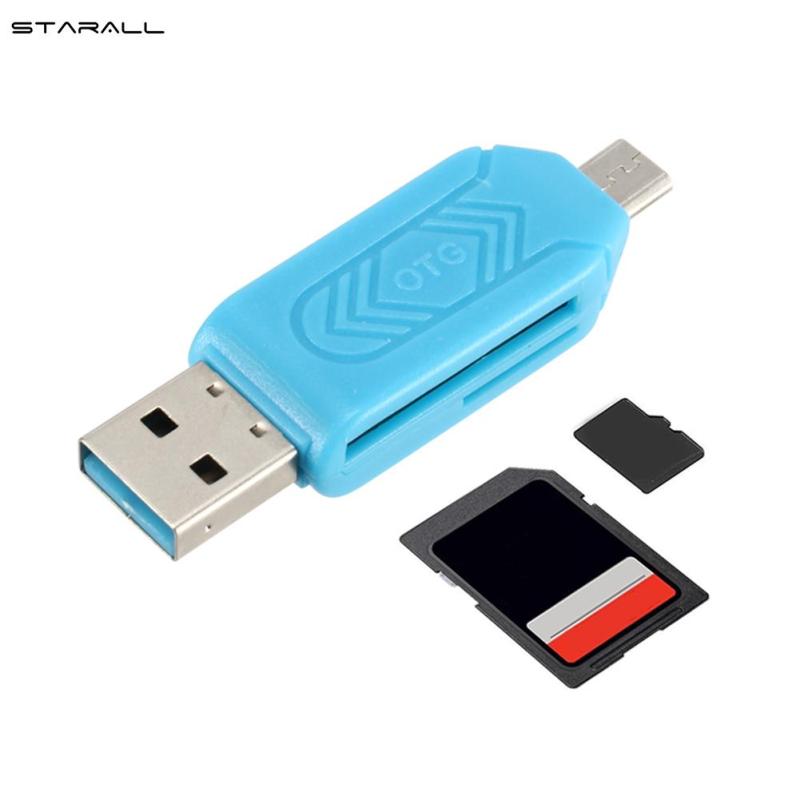 Bảng giá StarALL USB 3.0 SD/Micro SD TF OTG Micro USB Smart Memory Card Adapter for Laptop Android Phones Phong Vũ